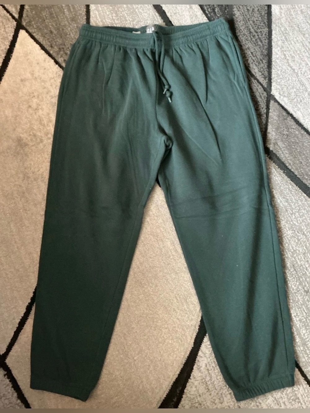 Size Large  - Gap Forest Green Soft Cotton Blend Drawstring Pocket Sweatpants